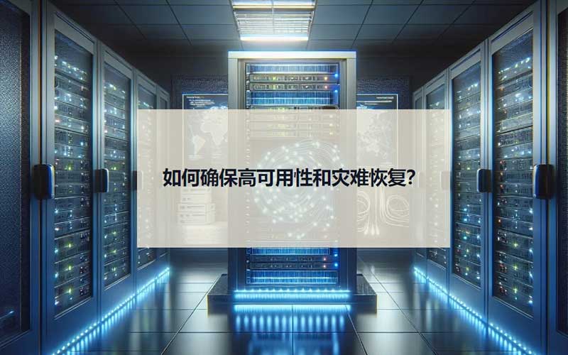 软件公司如何确保高可用性和灾难恢复？