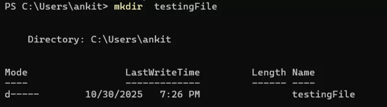 基本的 CMD 命令：mkdir